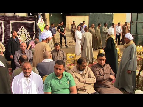 الشيخ اسامه علي الشلق عزاء حرم الحاج احمد اسماعيل النجار السعادات بلبيس شرقيه تصوير صبحي حامد