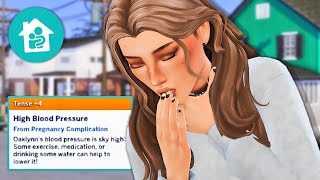 ep O6┊diagnosed with anemia and preeclampsia  the sims 4 growing together