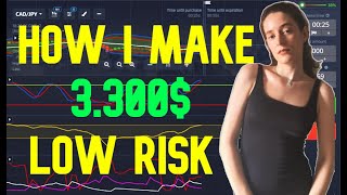 How I make 3300$ with low risk - Best Pocket option strategy 2021