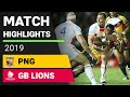 Papua New Guinea v Great Britain Match Highlights | Test, 2019 | Internationals