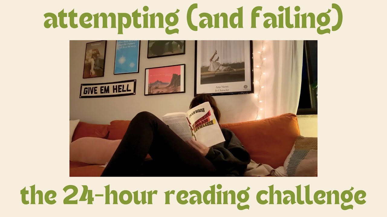 Lispector didion my failed 24 hour reading challenge youtube