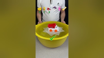 TRY TO GUESS HOW MANY TISSUES PAPER IT TOOKS! #experiment #asmr #satisfying #water