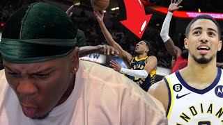 HALIBURTON THE BEST PG?! 🔥! TRAIL BLAZERS at PACERS HIGHLIGHT'S REACTION!