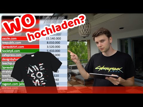 T Shirt Business Portale Juni 2020 im Vergleich - Upload Tipps zu Spreadshirt und Merch by Amazon