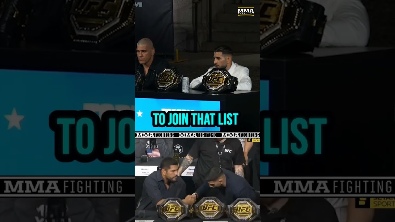 Ilia Topuria says Alex Pereira is already one of the UFC GOATs | UFC White House