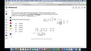 SOA/FM SAMPLE QUESTION #164