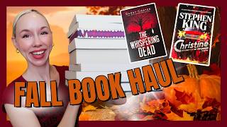 Building My Fall Reading Stack Book Haul