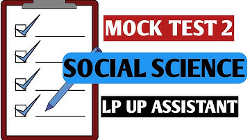 lp up assistant coaching class|psc preliminary class|social science mock test|simpler than you think
