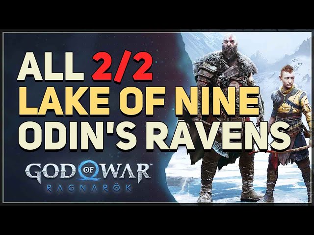 All Odin's Ravens Lake of Nine God of War Ragnarok 