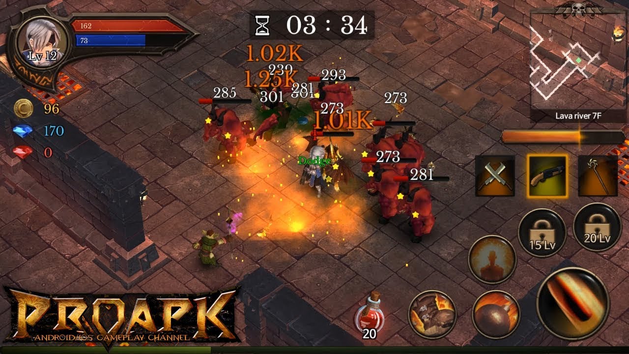 Dungeon Chronicle Android Gameplay  YouTube