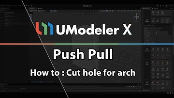 12. UModeler X - Unity - How to use Push Pull Tool