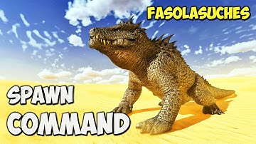 Fasolasuchus ASA Spawn COMMAND | How To Summon Fasola in ARK Survival Ascended