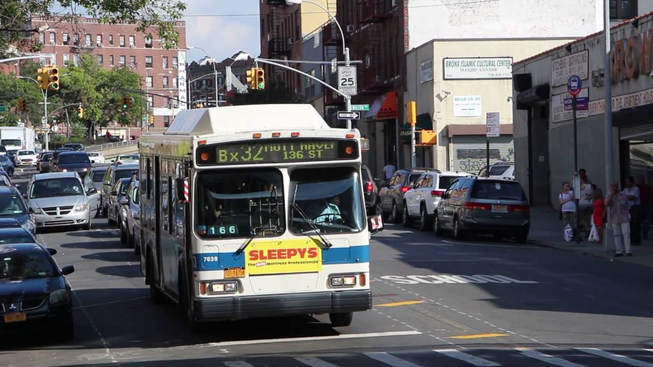2003 Orion VII 1st Gen CNG 7639 on the Bx36 at Tremont Avenue and