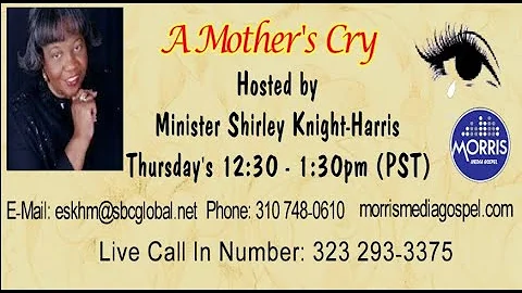 Encore episode of A Mother's Cry with Reverend Cyn...