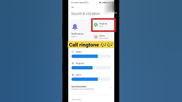 Redmi phone me call ringtone kaise change kare/call ringtone। #shorts