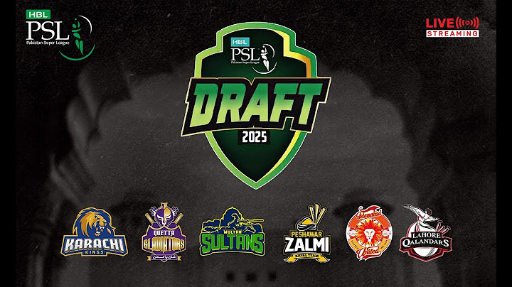 🔴 Live | HBL PSL Player Draft 2025 | #HBLPSLDRAFT | #HBLPSL10 | #DECADEOFHBLPSL