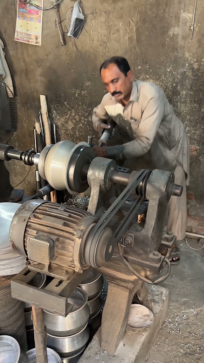 Master Craftsman Creates Aluminium Cooking Pot #AluminiumPot #Handmade #TraditionalCrafts #Metalwork