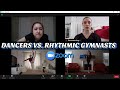 DANCERS VS. RHYTHMIC GYMNASTS ON ZOOM | Sophie Crane and Hannah Martin