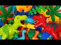 Satisfying Building Blocks Time travel! A giant Tyrannosaurus Rex block coaster!