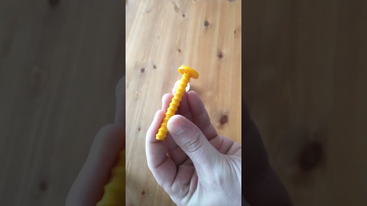 Mechanical randomizer Dice or Fortune, filament spring demo