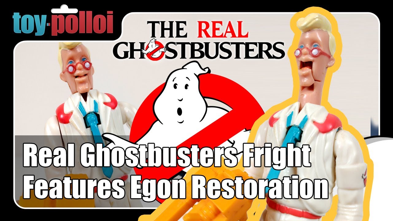 Figurine Kenner The Real Ghostbusters 1986 – Egon Spengler + Fantôme – Scellé