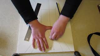 Flooring in 1 point perspective tile