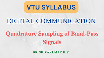 5.  Quadrature Sampling of Bandpass Signals