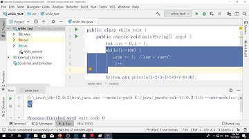 12  while 循环语句-java语言快速入门教程