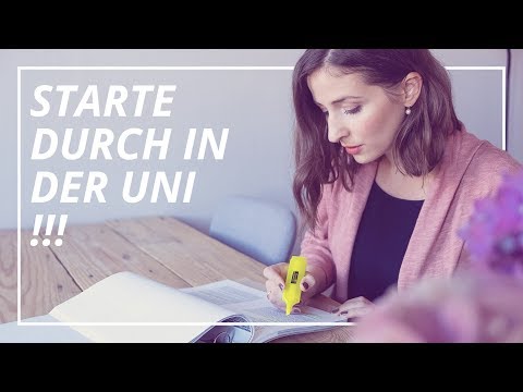 Video: So Werden Sie Ein Erfolgreicher Student An Einer Universität