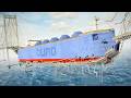 Testing Bridge Strength with Different Ship Sizes | Teardown Physics thumbnail
