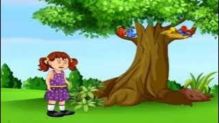 If i were a bird | 2D Animated English Nursery rhyme for children