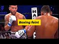 Boxing feint. Tutorial