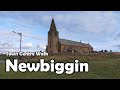 Newbiggin-by-the-Sea, Northumberland【4K】| Town Centre Walk 2021
