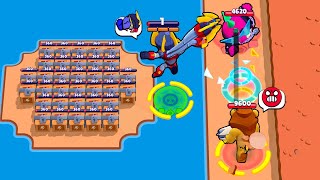 LUCKY or SKILL MECHA EDGAR?|Brawl Stars Funny Moments \& Glitches \& Fails #1058