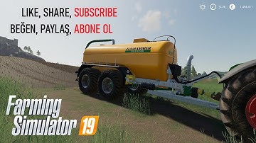 Farming Simulator 2019 ZUNHAMMER SK 18500PU Slurry Manure Spreader Mod FS19