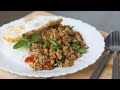 Thai Holy Basil Stir-Fry Recipe (Pad Kra Pao) ????????? - Hot Thai Kitchen!