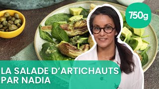 Recette De La Salade Dartichauts Poivrade À Lavocat Et Pousses Dépinard - 750G