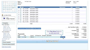 How to Take Payments | Hotelogix