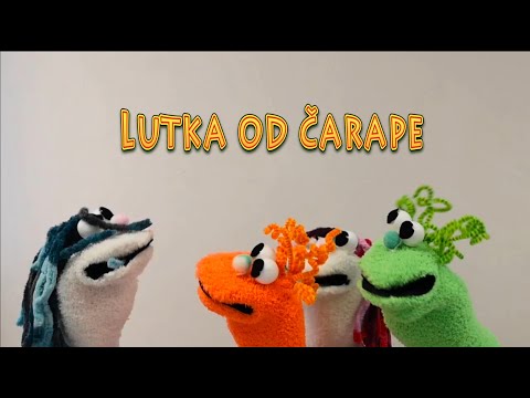 Lutka od čarape (sock puppet DIY)