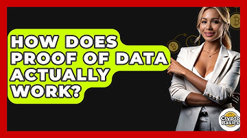 How Does Proof Of Data Actually Work? - CryptoBasics360.com