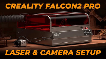 Creality Falcon2 Pro 40w. Laser Cutter & Camera Setup. #Falcon2Pro40W #crealityfalcon2 #FalconCutter