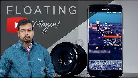 Floating Video Player for Android. Multitasking Video Player for Android