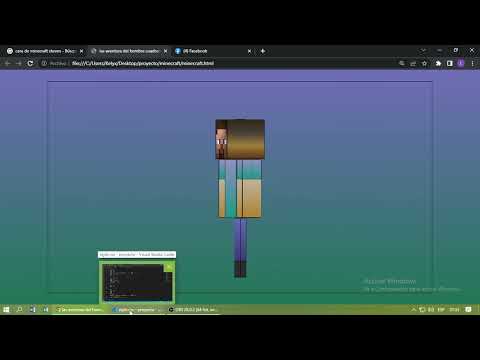 javascript. animacion 3d minecraft. #javascript #programacion #programming #css #minecraft