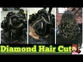 How to Do Diamond HairCut 2019 In Hindi / Full Step and layer Hair Cut/Step by step/Easiest hair Cut