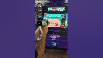 Original Operation Wolf Light Gun Running Blamcon! #arcade #lightgun #blamcon #retro #retroarcade