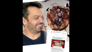 FLYING BEAST Epic reaction on BIRTHDAY CAKE /made by me| FRUIT PANCAKE| EPIC REACTION|INSTANT RECIPE