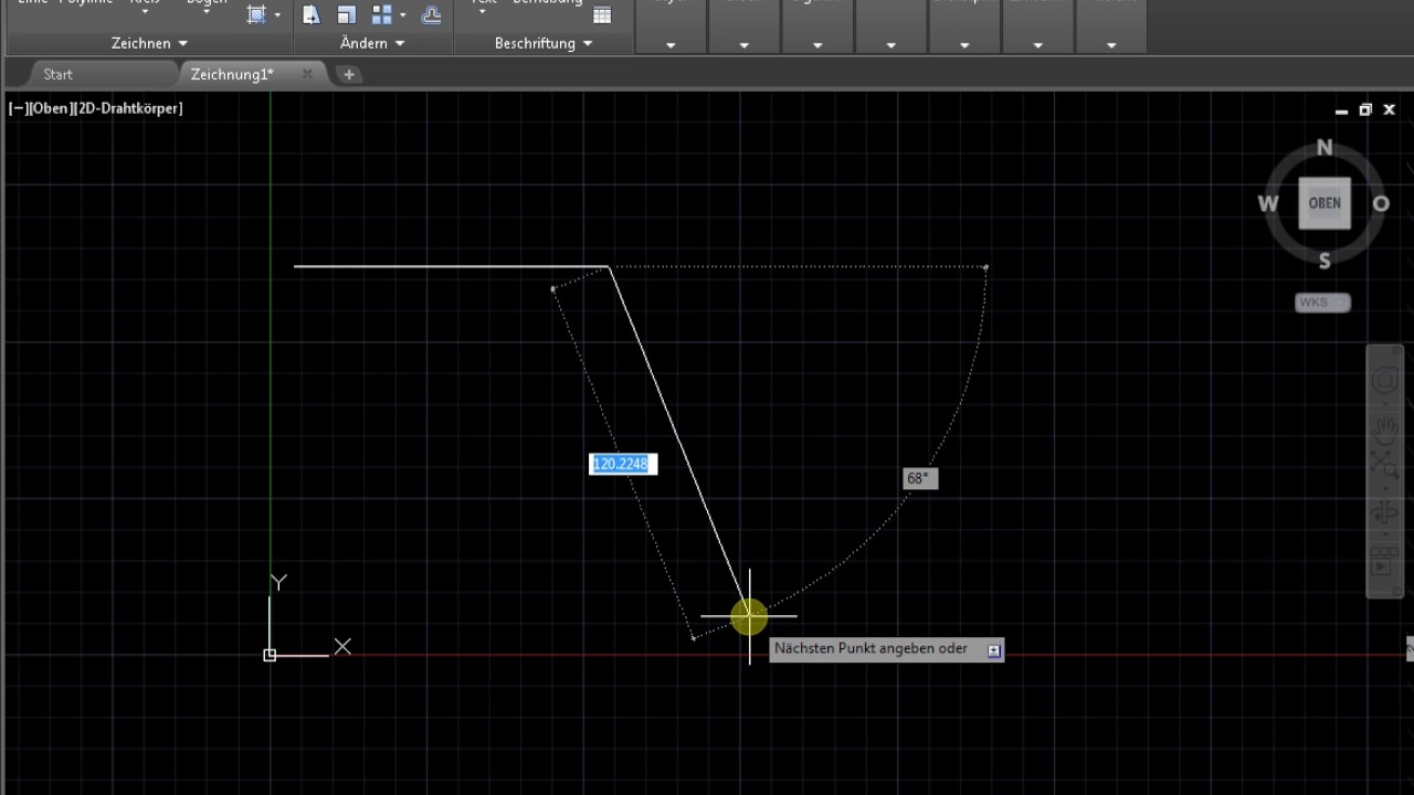 Schneiden Sie in Autocad YouTube