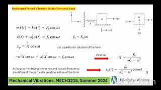 Lecture 7 Mechanical Vibrations MECH3215 S2024