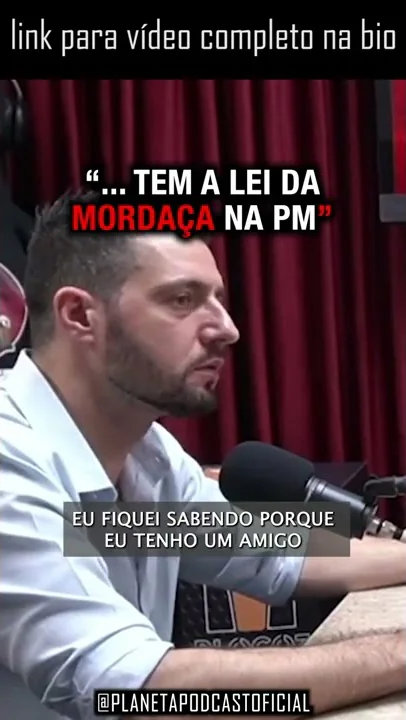 imagem do vídeo “NEM NA SUA FOTO DE WHATSAPP” Com Igor Andrij (EX-ROTA) | Planeta Podcast (Crimes Reais) #shorts