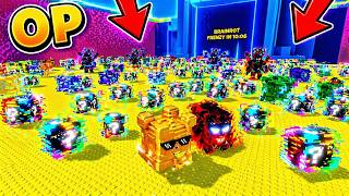 Lots of INFINITY and DIVINE LUCKY BLOCKS! ADMIN ABUSE in ESCAPE TSUNAMI for Brainrots Funny Moments